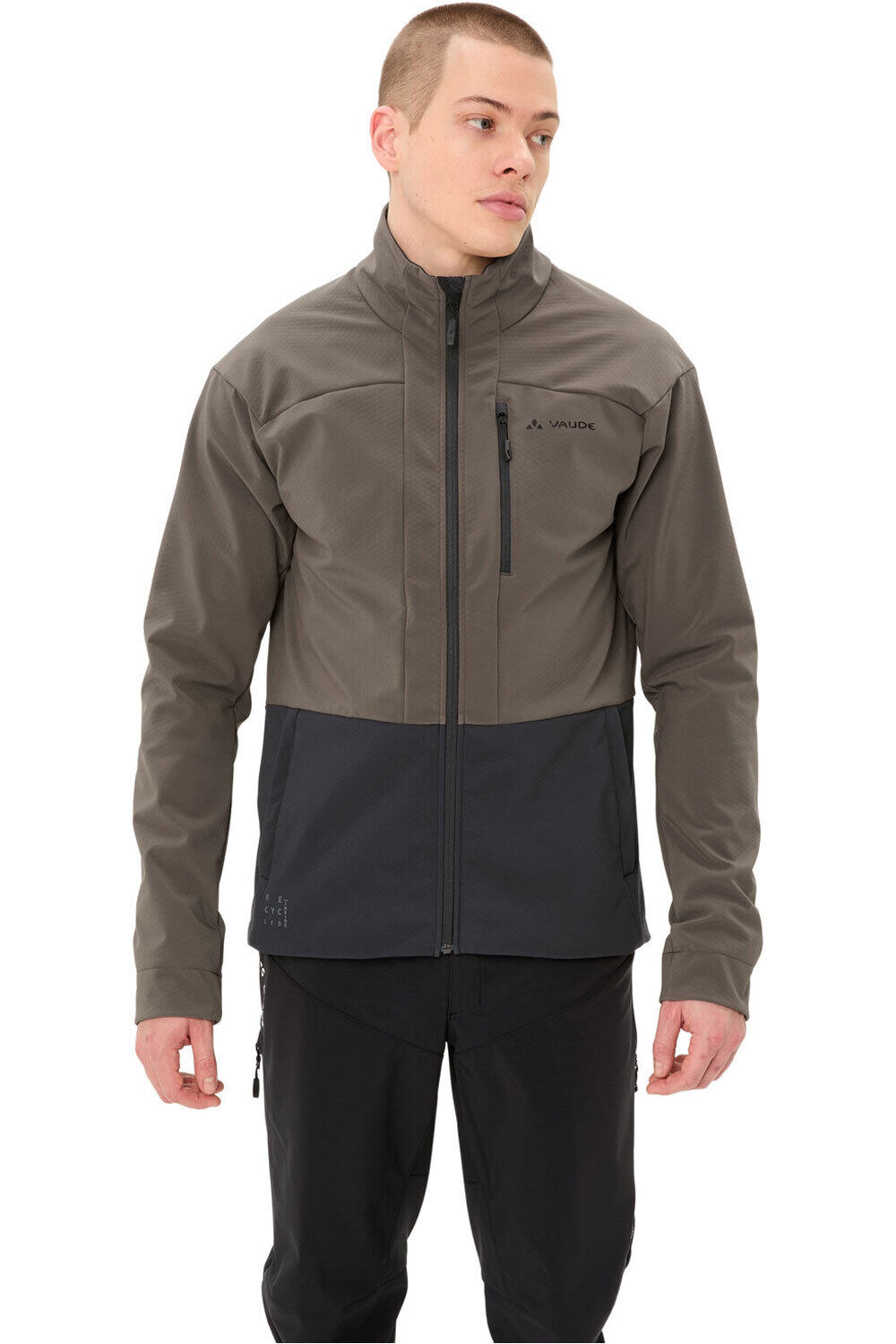 Vaude cortavientos ciclismo hombre Men's Qimsa Pro Softshell Jacket vista frontal