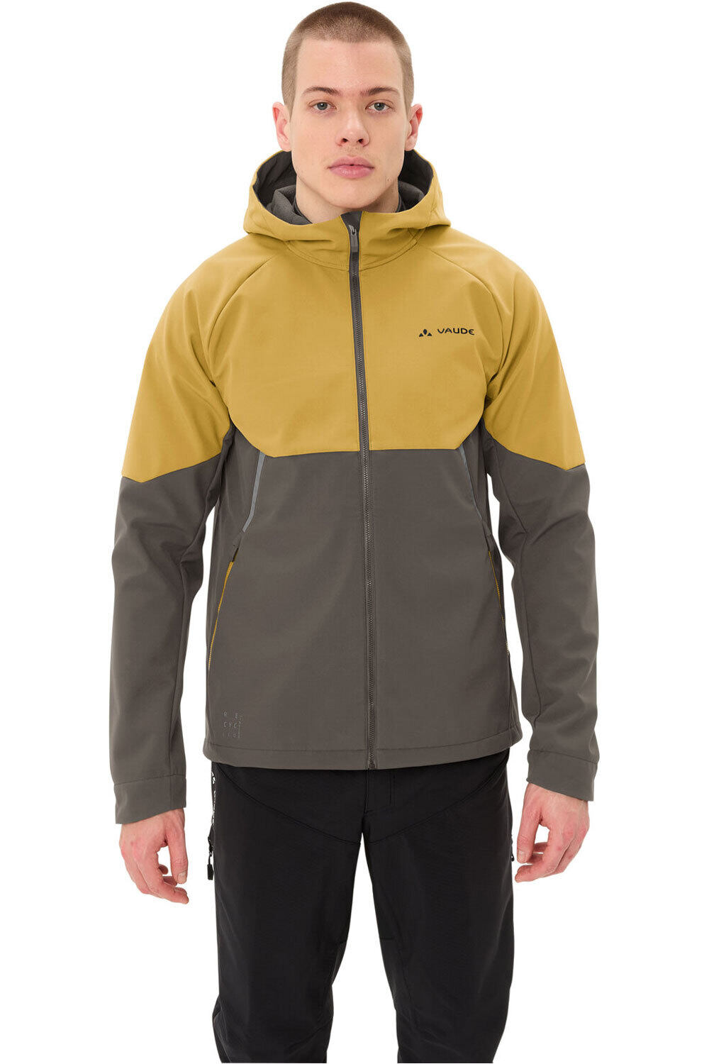 Vaude cortavientos ciclismo hombre Men's Qimsa Softshell Jacket vista frontal