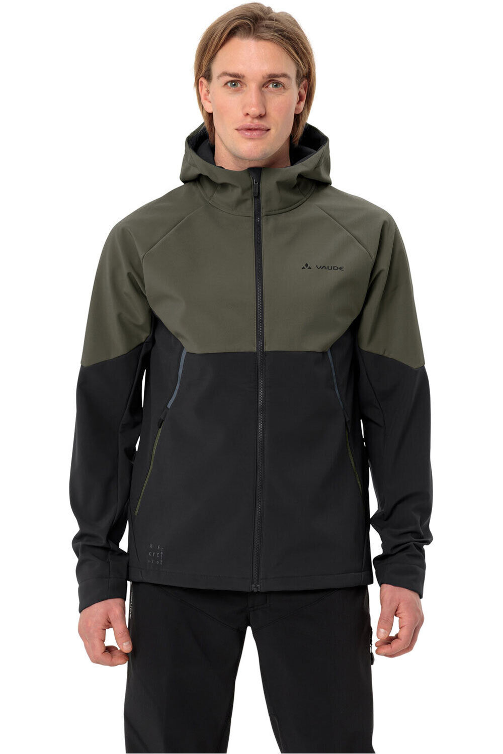 Vaude cortavientos ciclismo hombre Men's Qimsa Softshell Jacket vista frontal