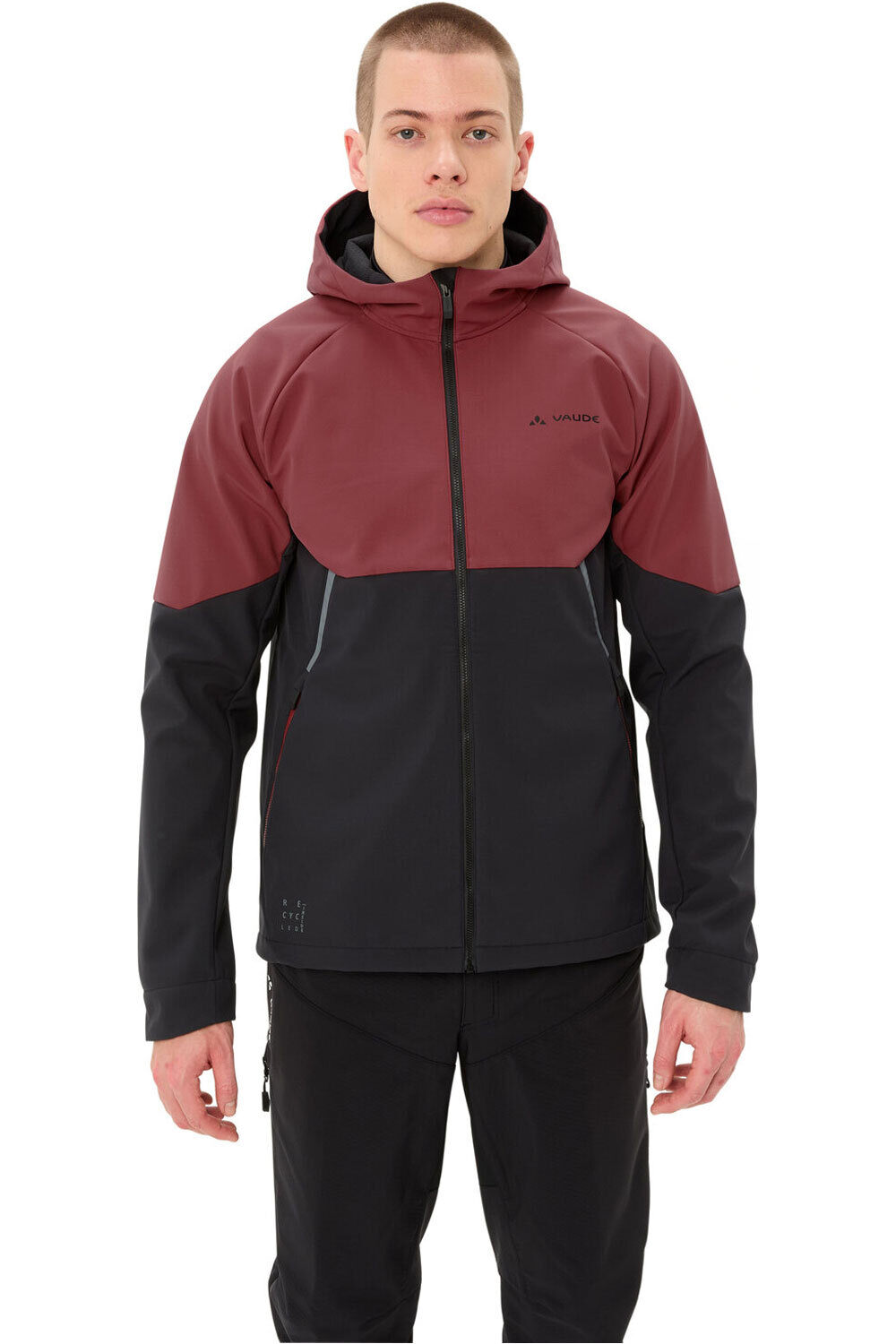 Vaude cortavientos ciclismo hombre Men's Qimsa Softshell Jacket vista frontal