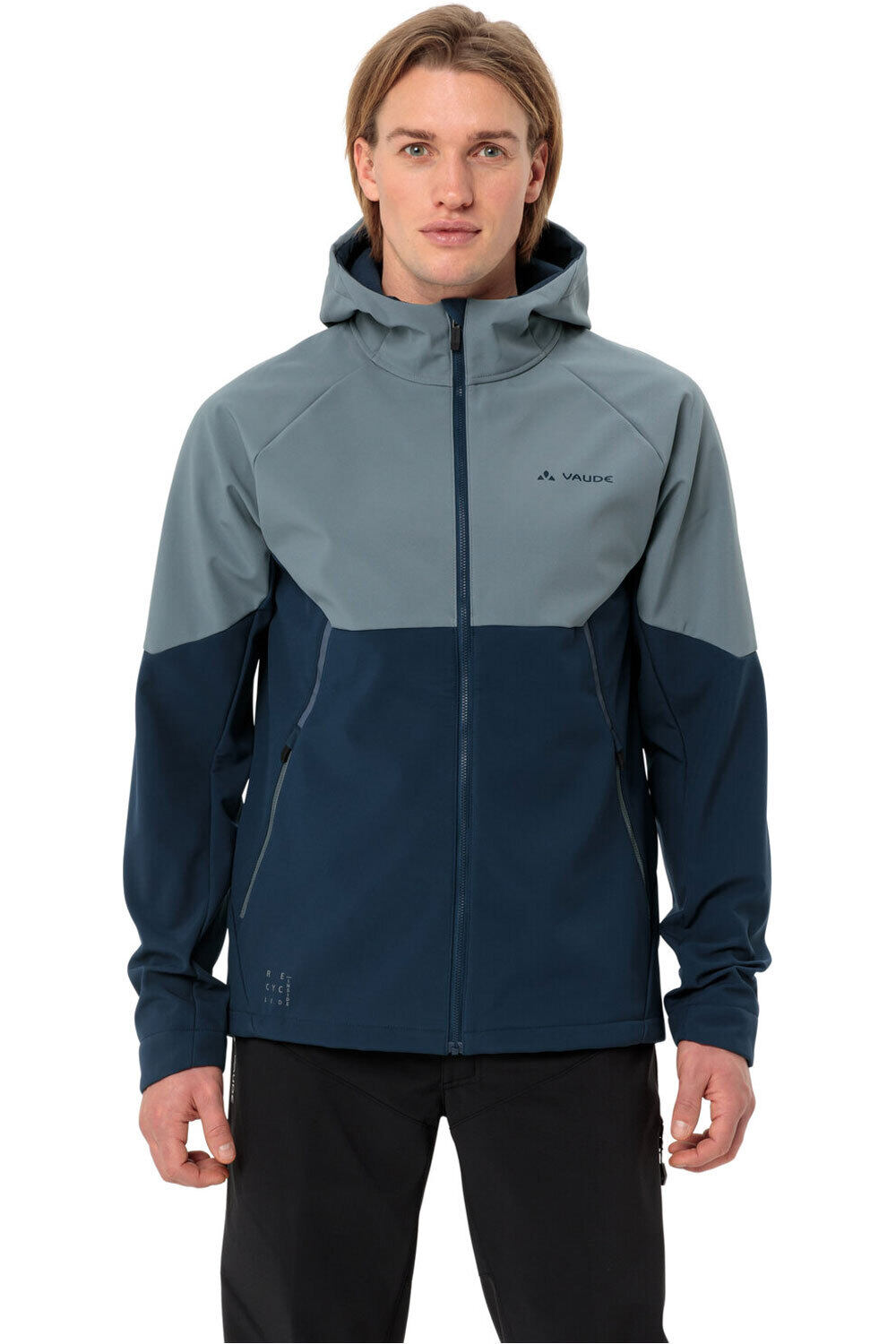 Vaude cortavientos ciclismo hombre Men's Qimsa Softshell Jacket vista frontal