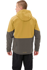 Vaude cortavientos ciclismo hombre Men's Qimsa Softshell Jacket vista trasera