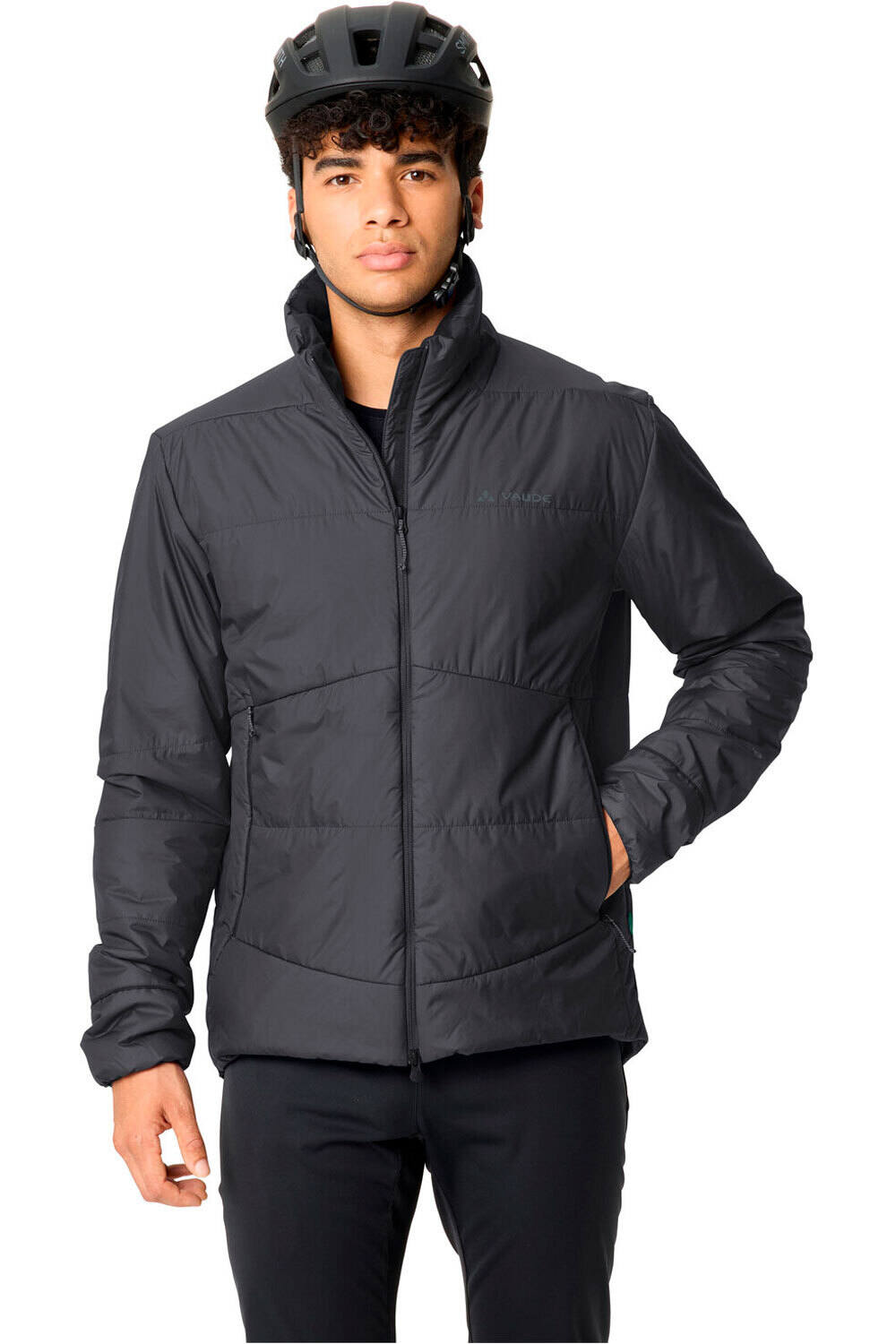 Vaude cortavientos ciclismo hombre Men's Wintry Insulation Jacket vista detalle