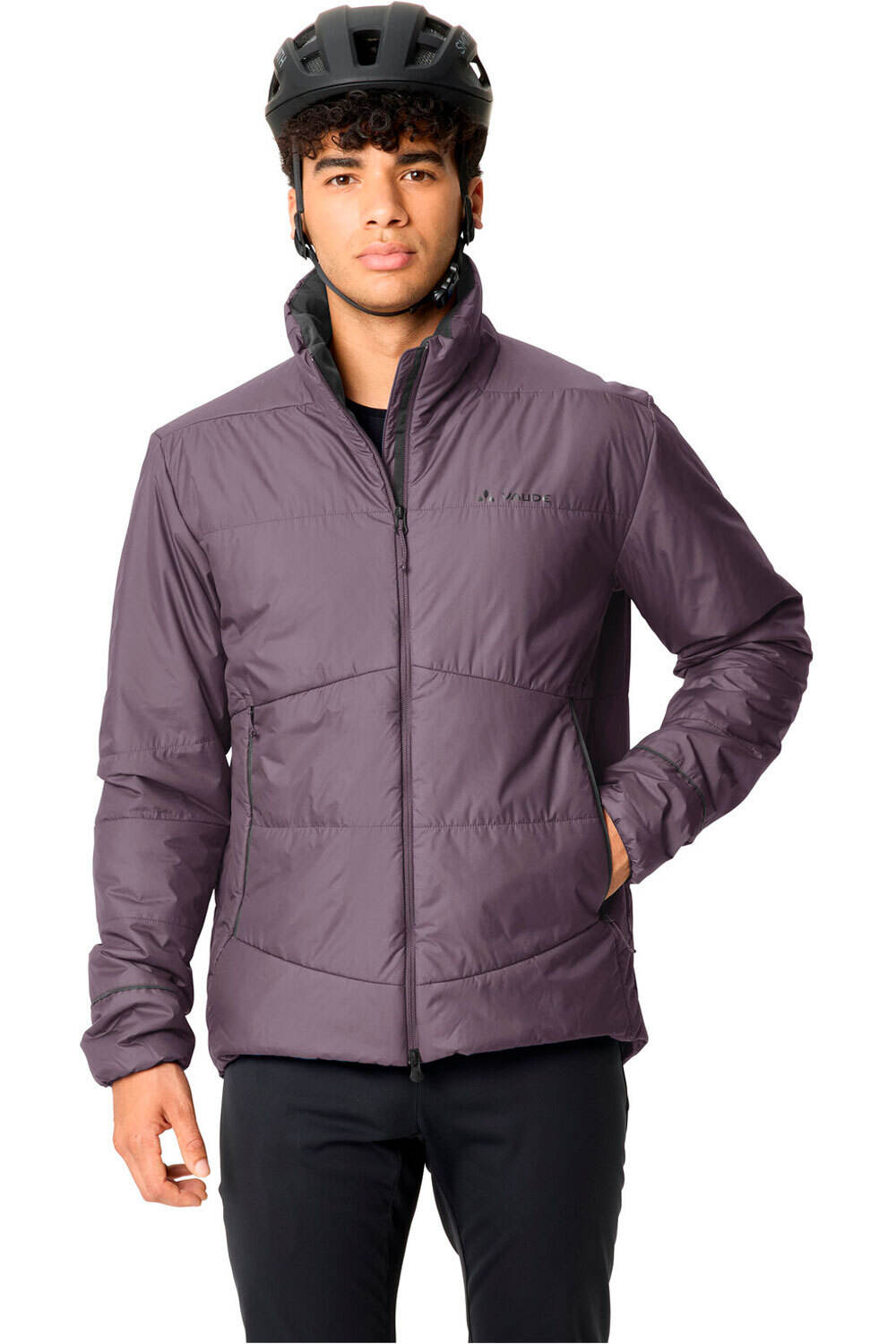 Vaude cortavientos ciclismo hombre Men's Wintry Insulation Jacket vista detalle