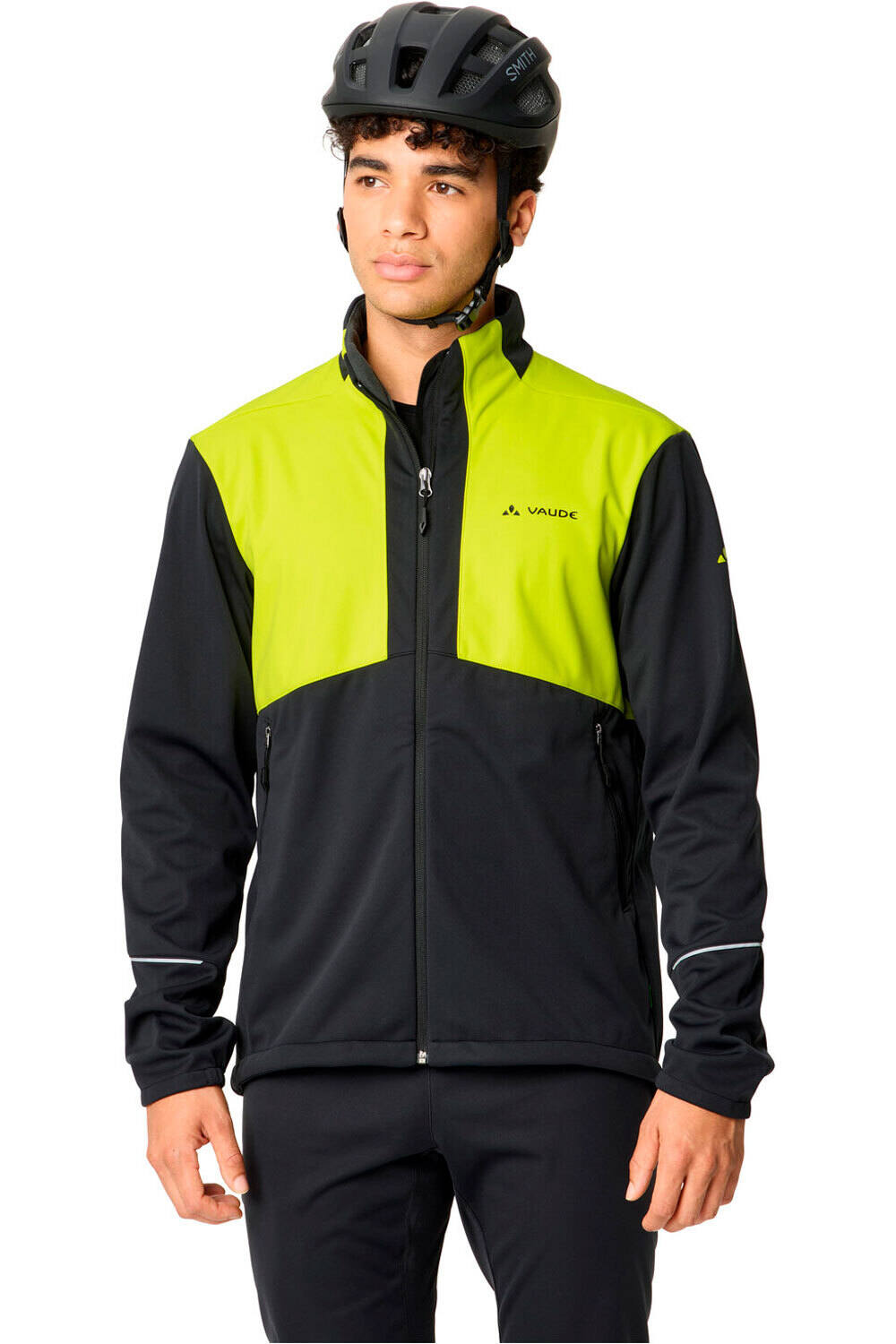 Vaude cortavientos ciclismo hombre Men's Wintry Jacket V vista detalle