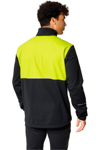 Vaude cortavientos ciclismo hombre Men's Wintry Jacket V vista trasera