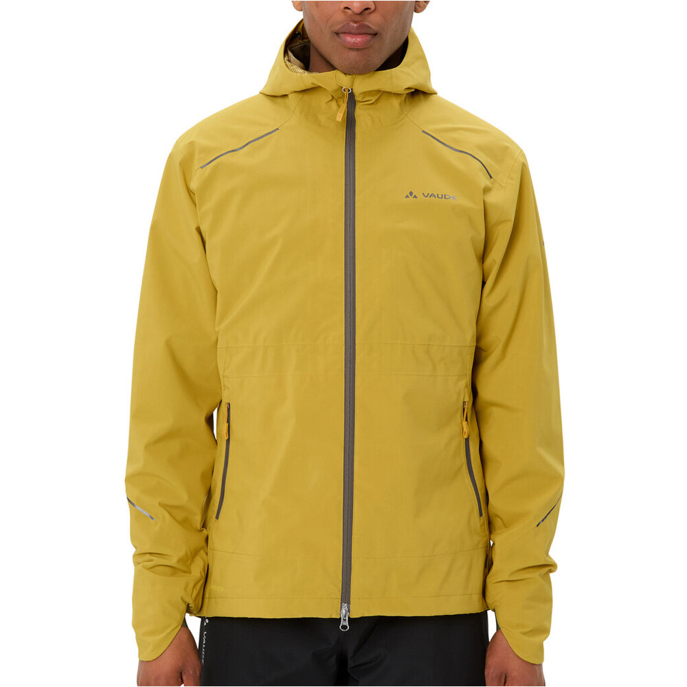 Vaude cortavientos ciclismo hombre Men's Yaras 3in1 Jacket vista frontal