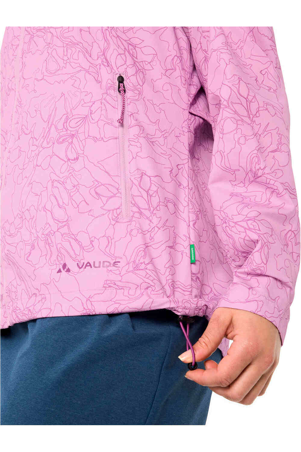 Vaude cortavientos ciclismo mujer Women's Adlux Air Jacket 04
