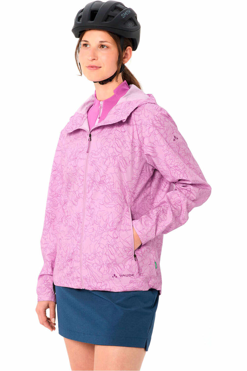Vaude cortavientos ciclismo mujer Women's Adlux Air Jacket vista detalle