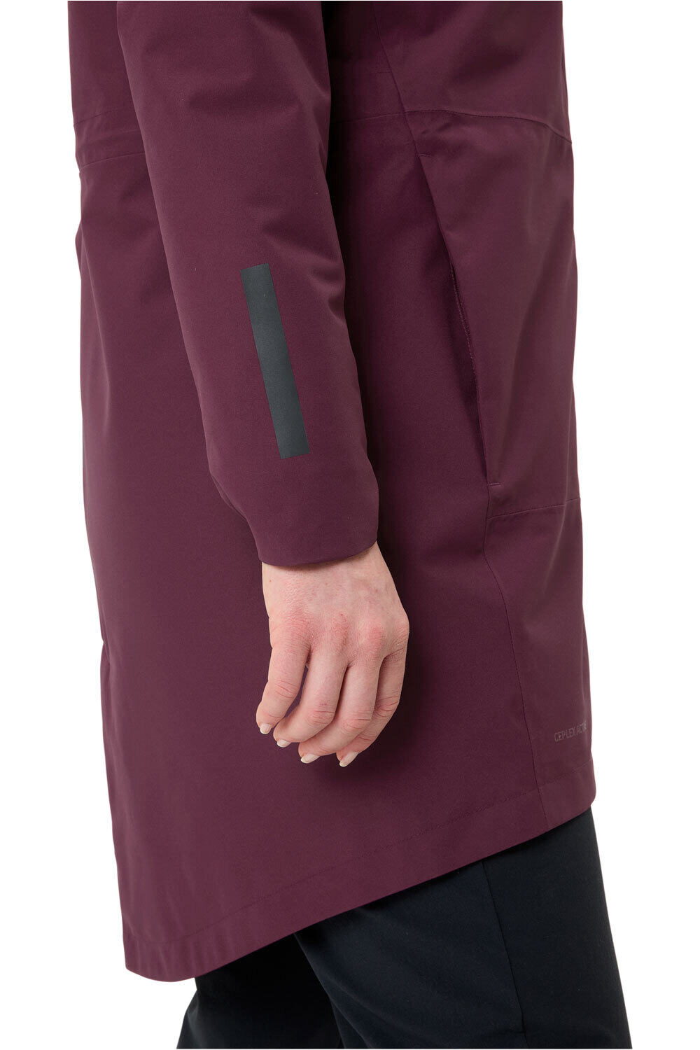 Vaude cortavientos ciclismo mujer Women's Cyclist padded Parka II 04