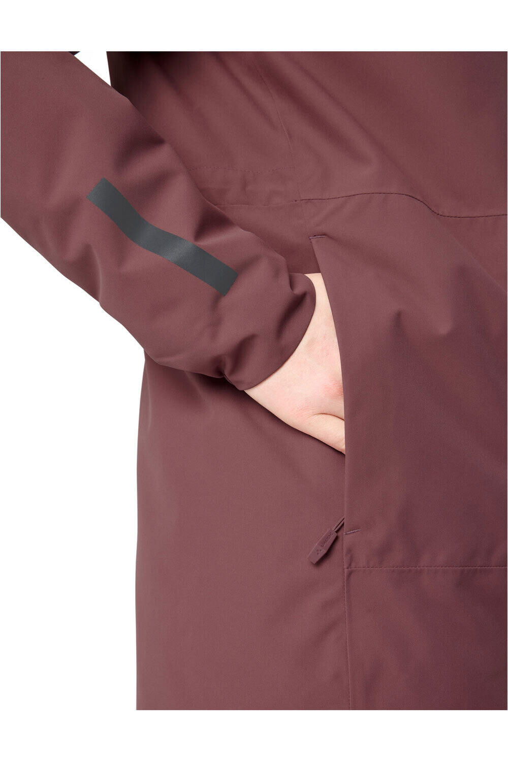 Vaude cortavientos ciclismo mujer Women's Cyclist padded Parka II 04