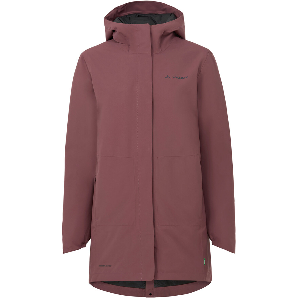 Vaude cortavientos ciclismo mujer Women's Cyclist padded Parka II 05