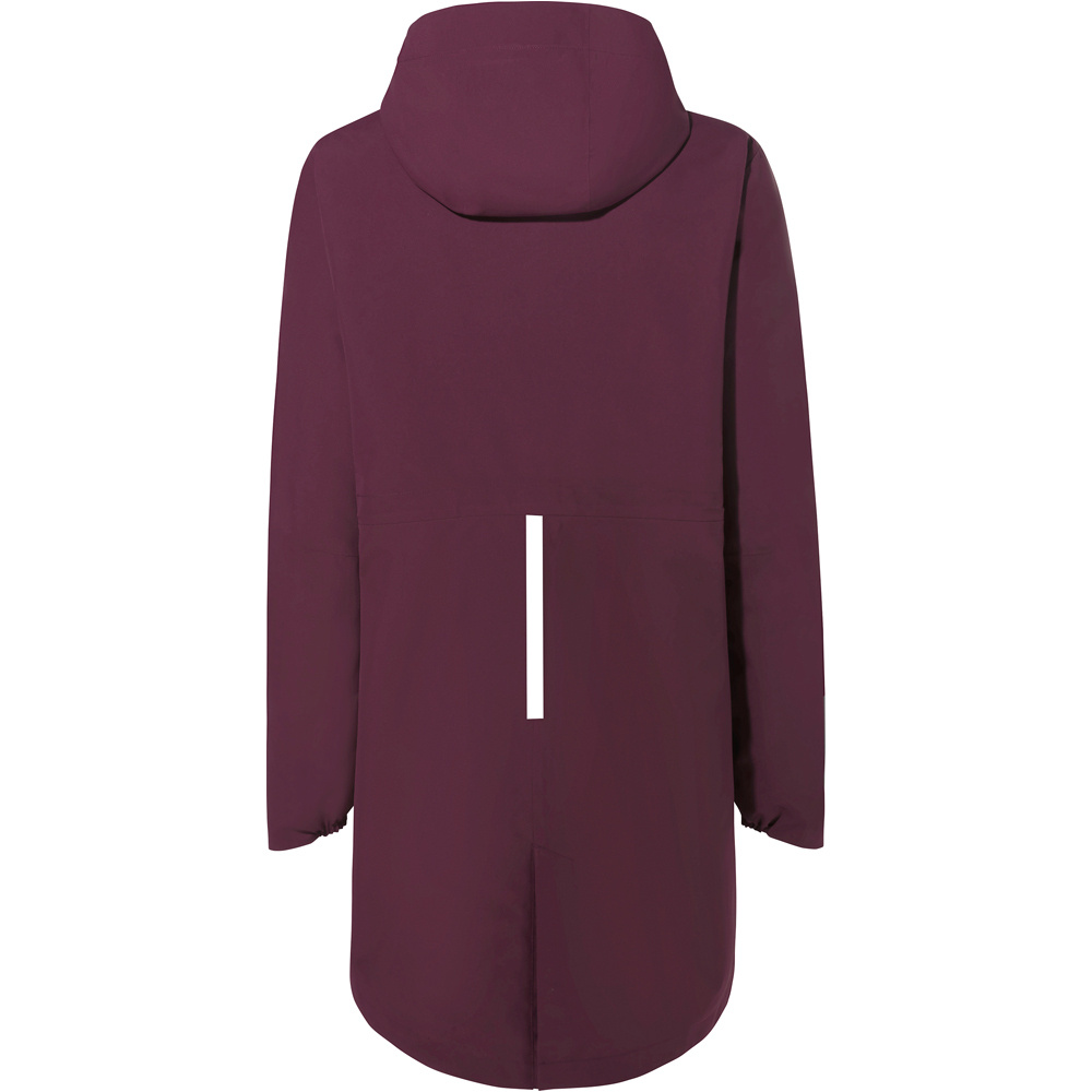 Vaude cortavientos ciclismo mujer Women's Cyclist padded Parka II 06