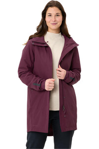 Vaude cortavientos ciclismo mujer Women's Cyclist padded Parka II vista detalle