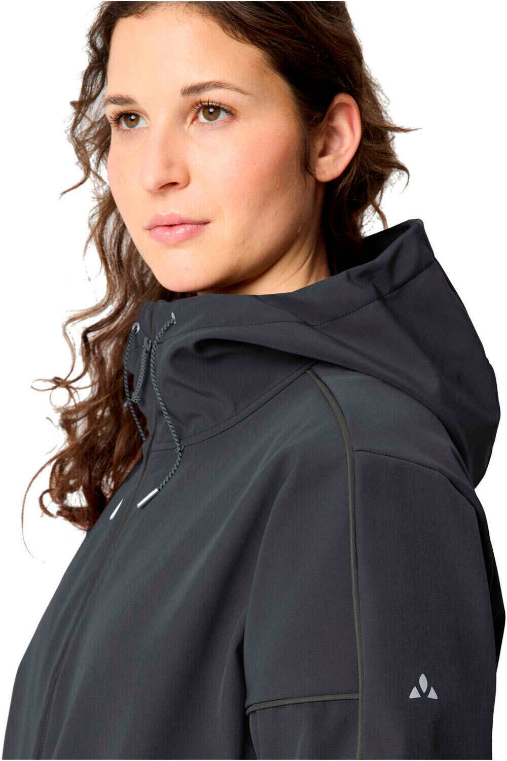 Vaude cortavientos ciclismo mujer Women's Cyclist Softshell Jacket 03