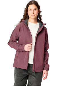 Vaude cortavientos ciclismo mujer Women's Cyclist Softshell Jacket vista detalle