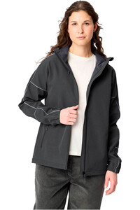 Vaude cortavientos ciclismo mujer Women's Cyclist Softshell Jacket vista detalle