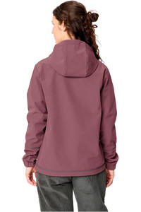 Vaude cortavientos ciclismo mujer Women's Cyclist Softshell Jacket vista trasera