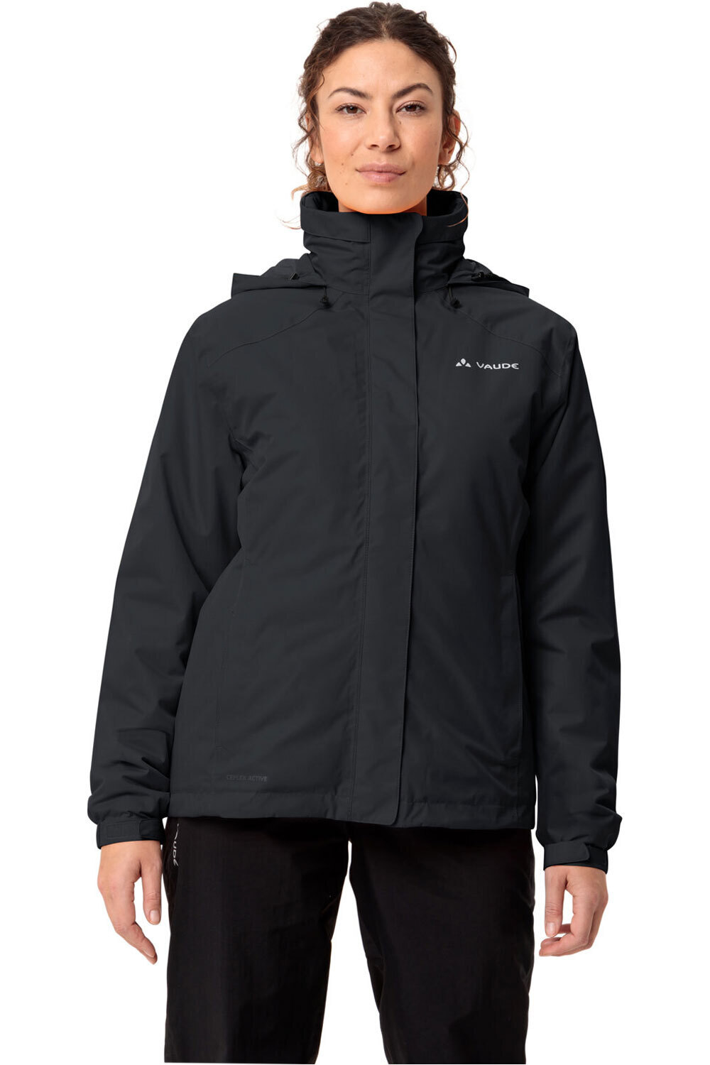 Vaude cortavientos ciclismo mujer Women's Escape Bike Warm Jacket vista frontal