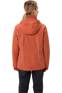 Vaude cortavientos ciclismo mujer Women's Escape Bike Warm Jacket vista trasera
