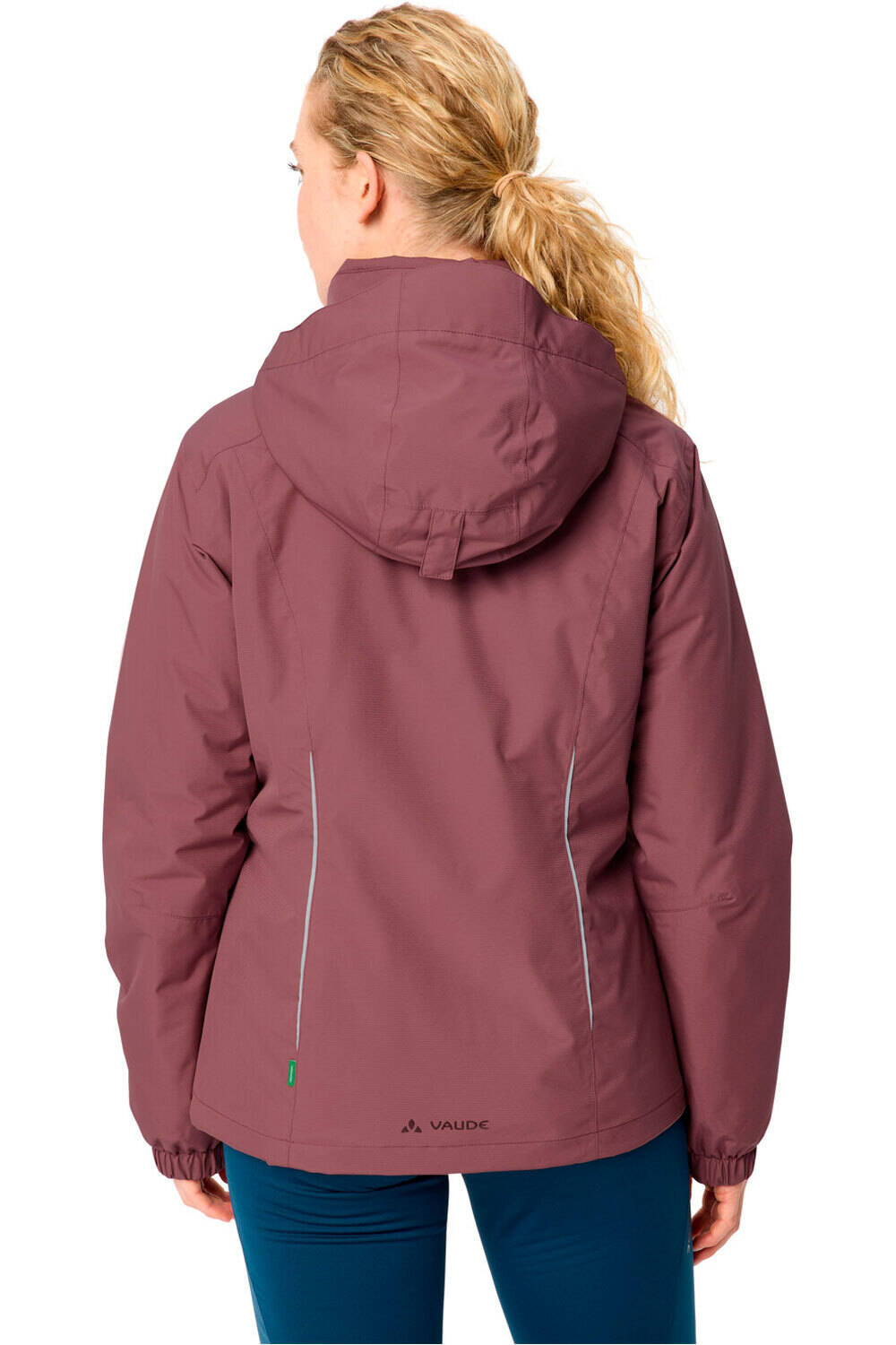 Vaude cortavientos ciclismo mujer Women's Escape Bike Warm Jacket vista trasera