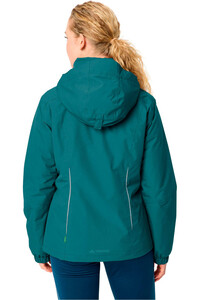 Vaude cortavientos ciclismo mujer Women's Escape Bike Warm Jacket vista trasera