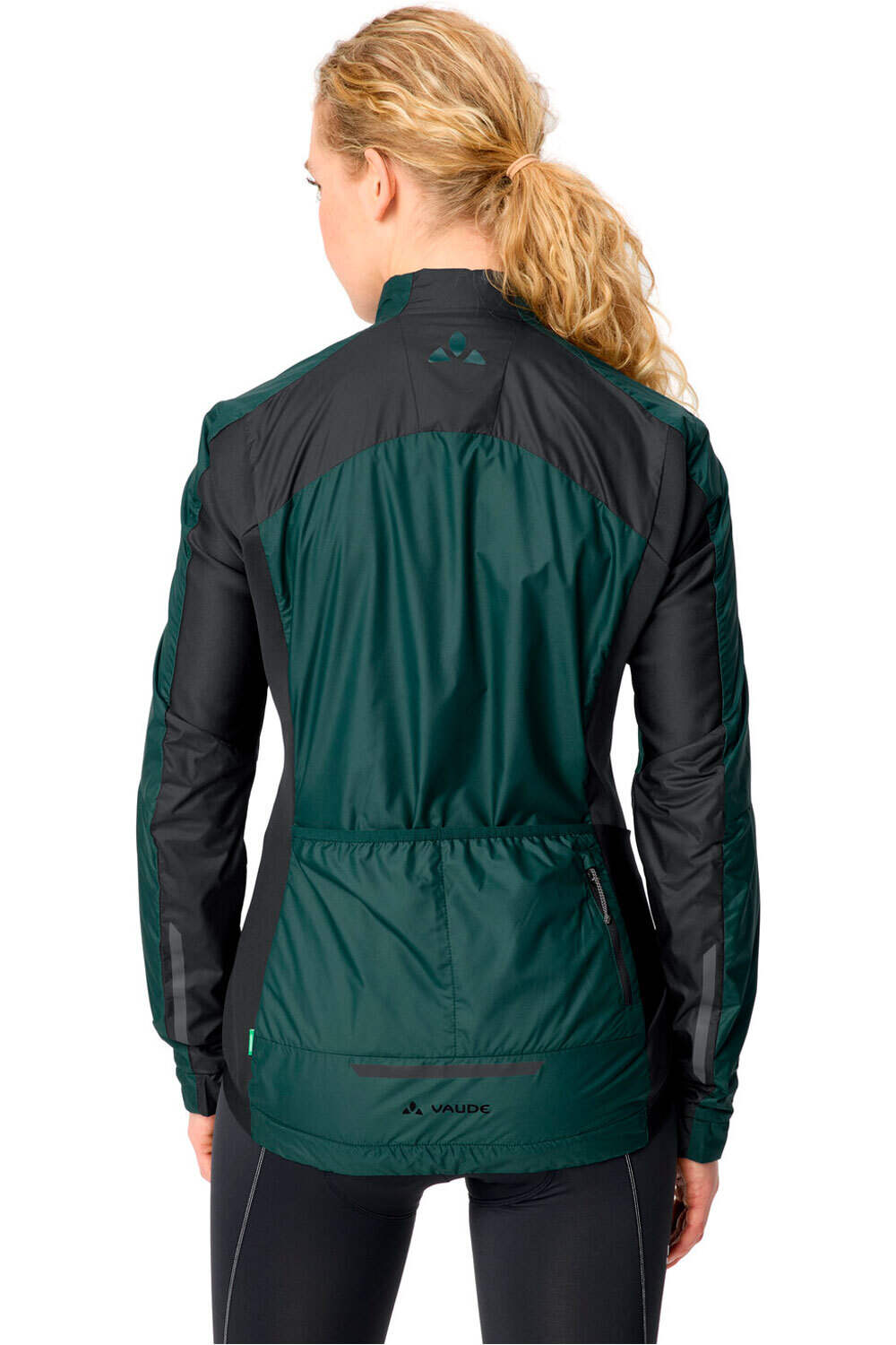 Vaude cortavientos ciclismo mujer Women's Kuro Active Insulation Jacket vista trasera