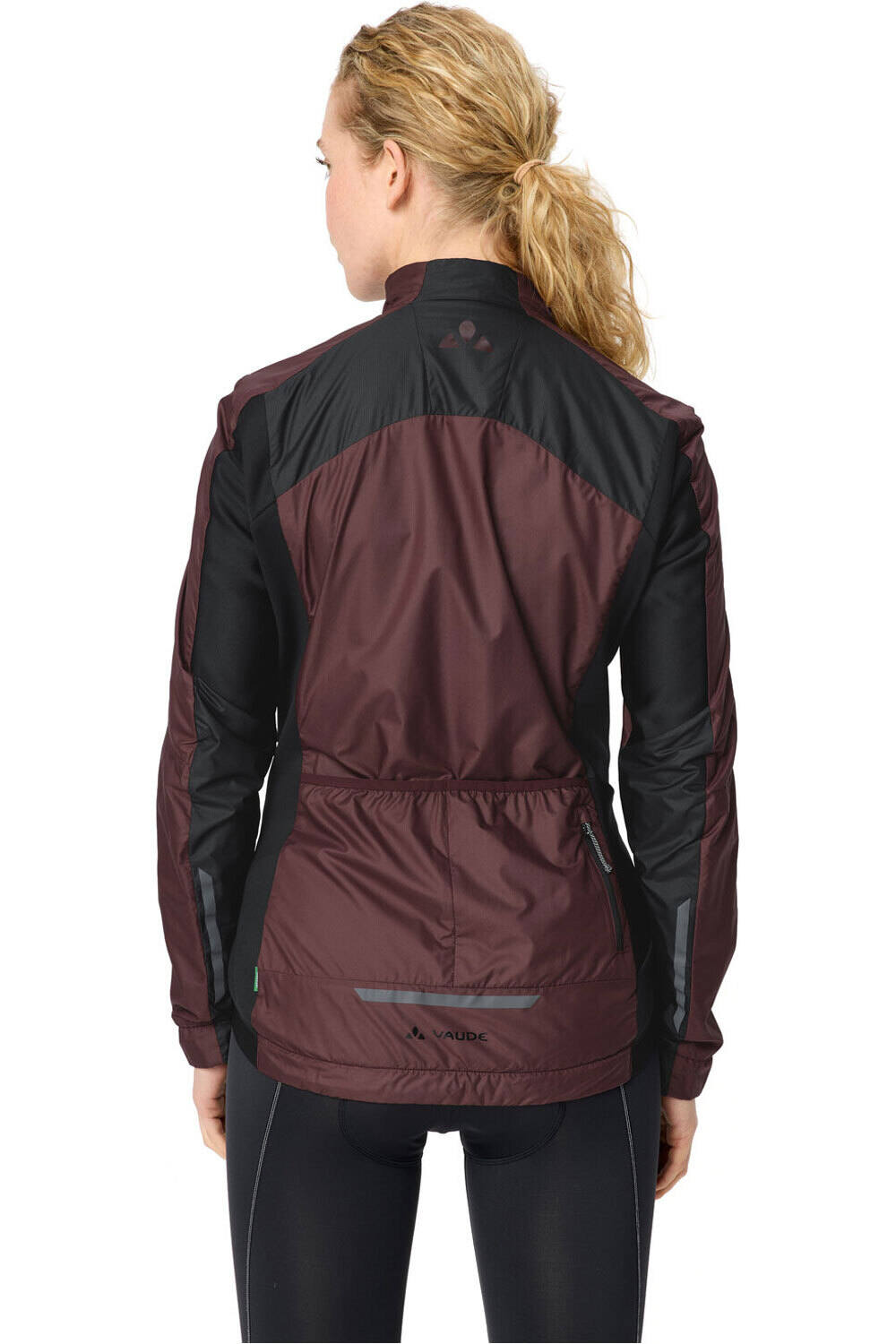 Vaude cortavientos ciclismo mujer Women's Kuro Active Insulation Jacket vista trasera