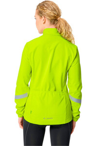 Vaude cortavientos ciclismo mujer Women's Matera Softshell Jacket III vista trasera