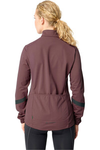 Vaude cortavientos ciclismo mujer Women's Matera Softshell Jacket III vista trasera