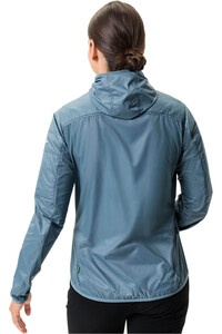 Vaude cortavientos ciclismo mujer Women's Minaki Light Jacket vista trasera