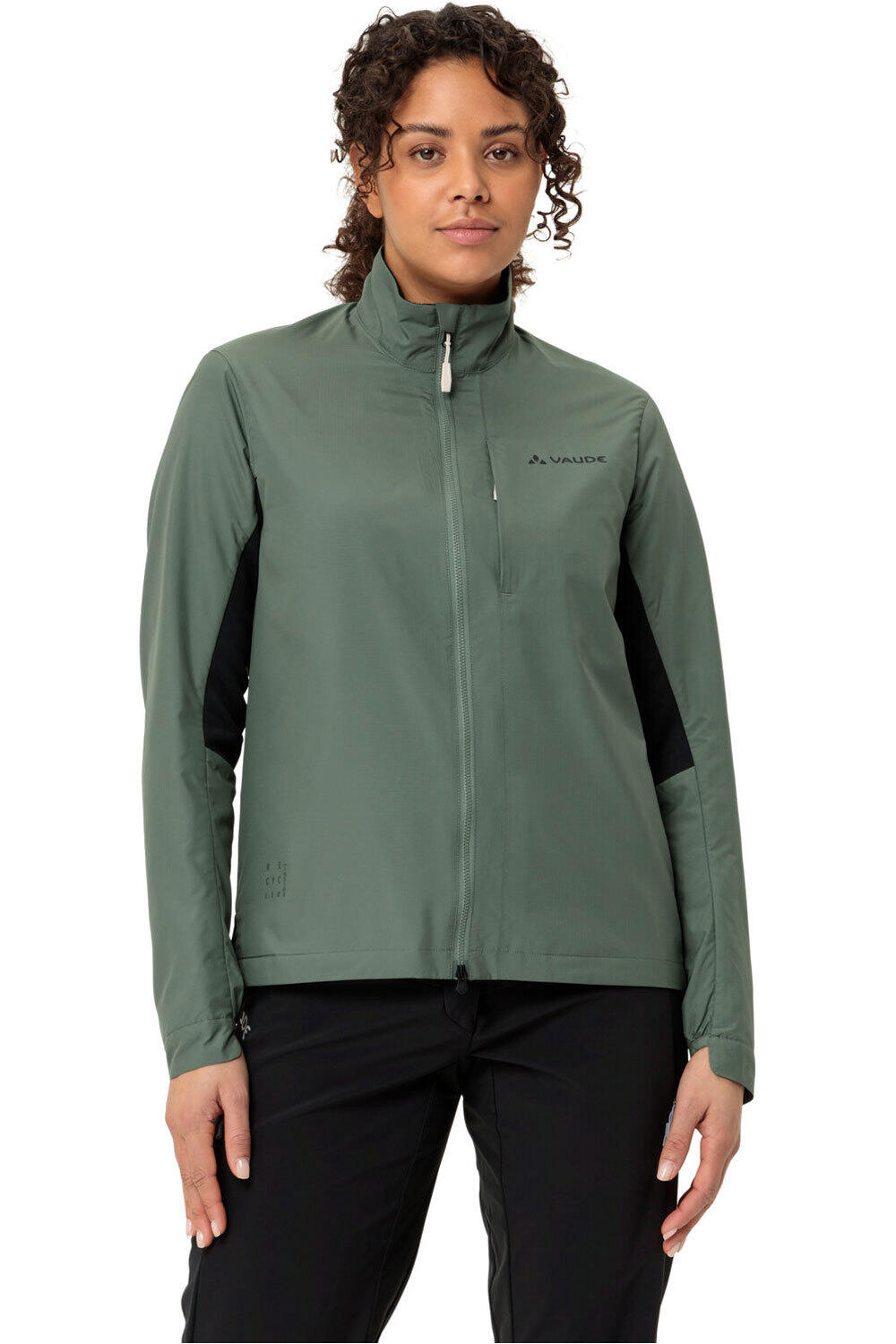 Vaude cortavientos ciclismo mujer Women's Moab Insulation Light Jacket vista frontal