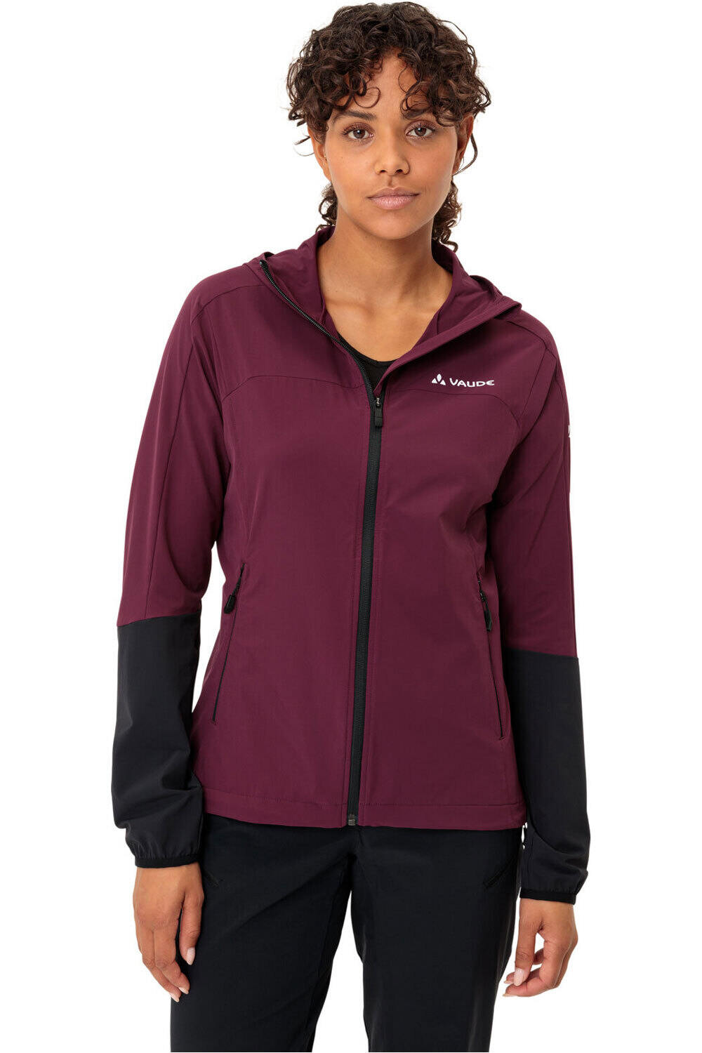 Vaude cortavientos ciclismo mujer Women's Moab Jacket IV vista frontal