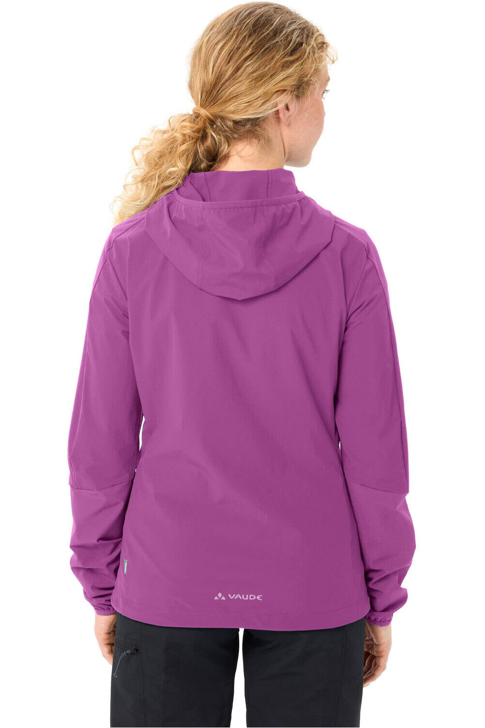 Vaude cortavientos ciclismo mujer Women's Moab Jacket IV vista trasera
