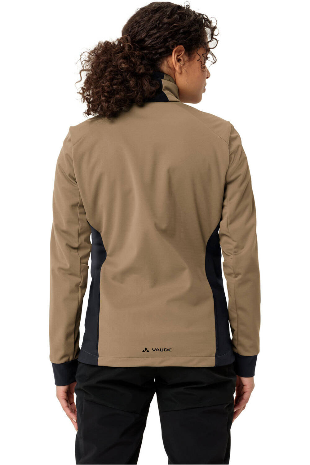 Vaude cortavientos ciclismo mujer Women's Moab Pro Softshell Jacket vista trasera