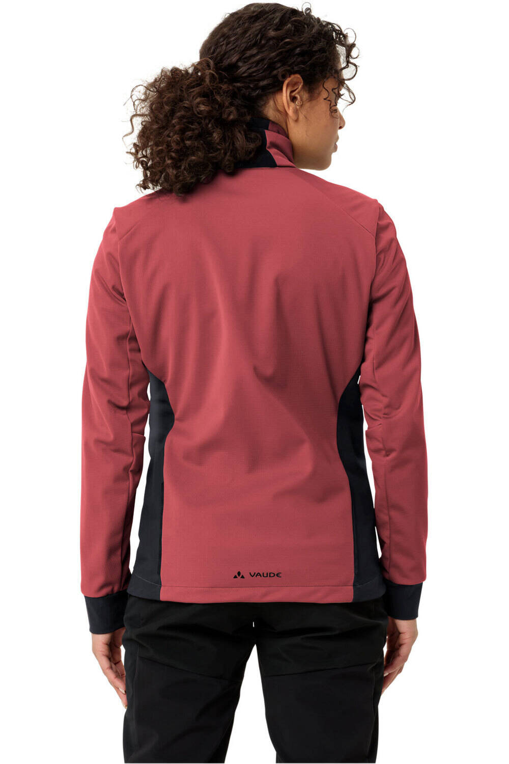 Vaude cortavientos ciclismo mujer Women's Moab Pro Softshell Jacket vista trasera