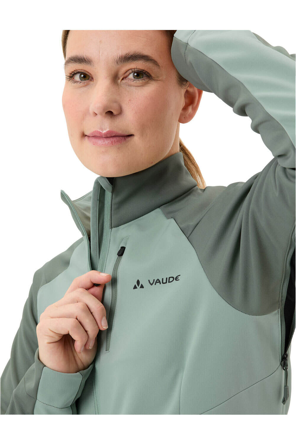 Vaude cortavientos ciclismo mujer Women's Posta Softshell Jacket II 03