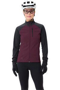 Vaude cortavientos ciclismo mujer Women's Posta Softshell Jacket II vista detalle