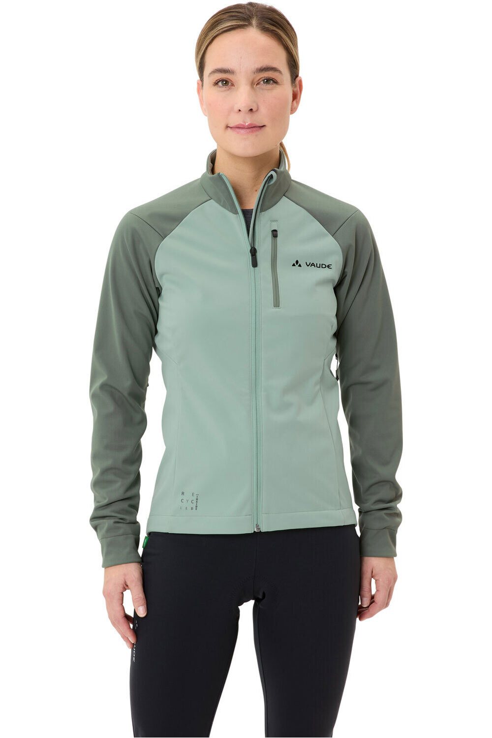 Vaude cortavientos ciclismo mujer Women's Posta Softshell Jacket II vista frontal