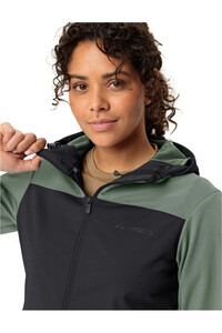 Vaude cortavientos ciclismo mujer Women's Qimsa Hooded Softshell Jacket 03