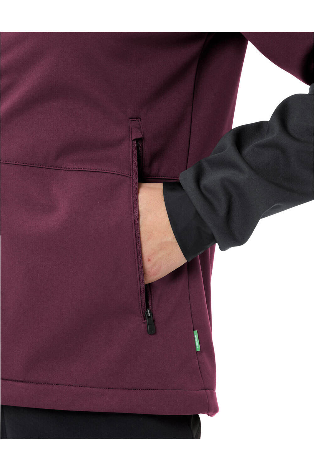 Vaude cortavientos ciclismo mujer Women's Qimsa Hooded Softshell Jacket 03