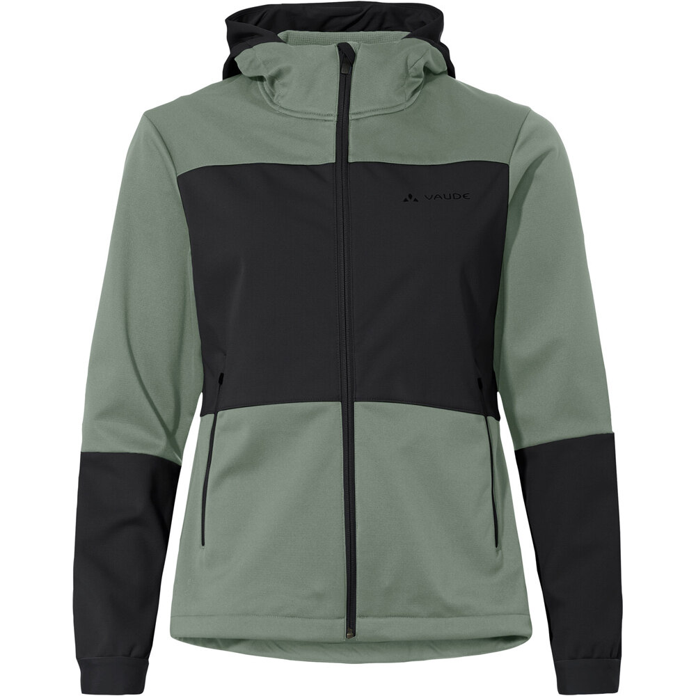 Vaude cortavientos ciclismo mujer Women's Qimsa Hooded Softshell Jacket 04
