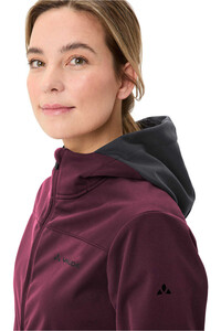 Vaude cortavientos ciclismo mujer Women's Qimsa Hooded Softshell Jacket 04