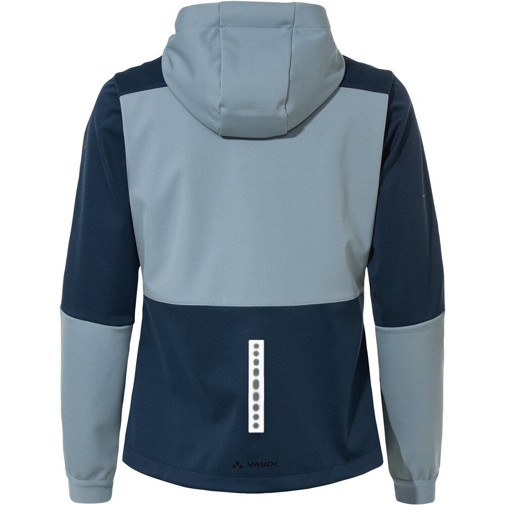Vaude cortavientos ciclismo mujer Women's Qimsa Hooded Softshell Jacket 05
