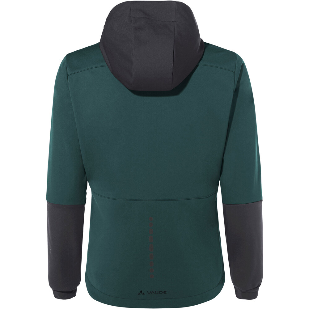 Vaude cortavientos ciclismo mujer Women's Qimsa Hooded Softshell Jacket 06