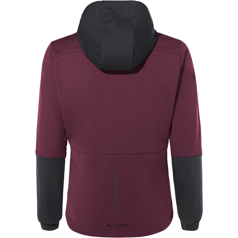 Vaude cortavientos ciclismo mujer Women's Qimsa Hooded Softshell Jacket 06