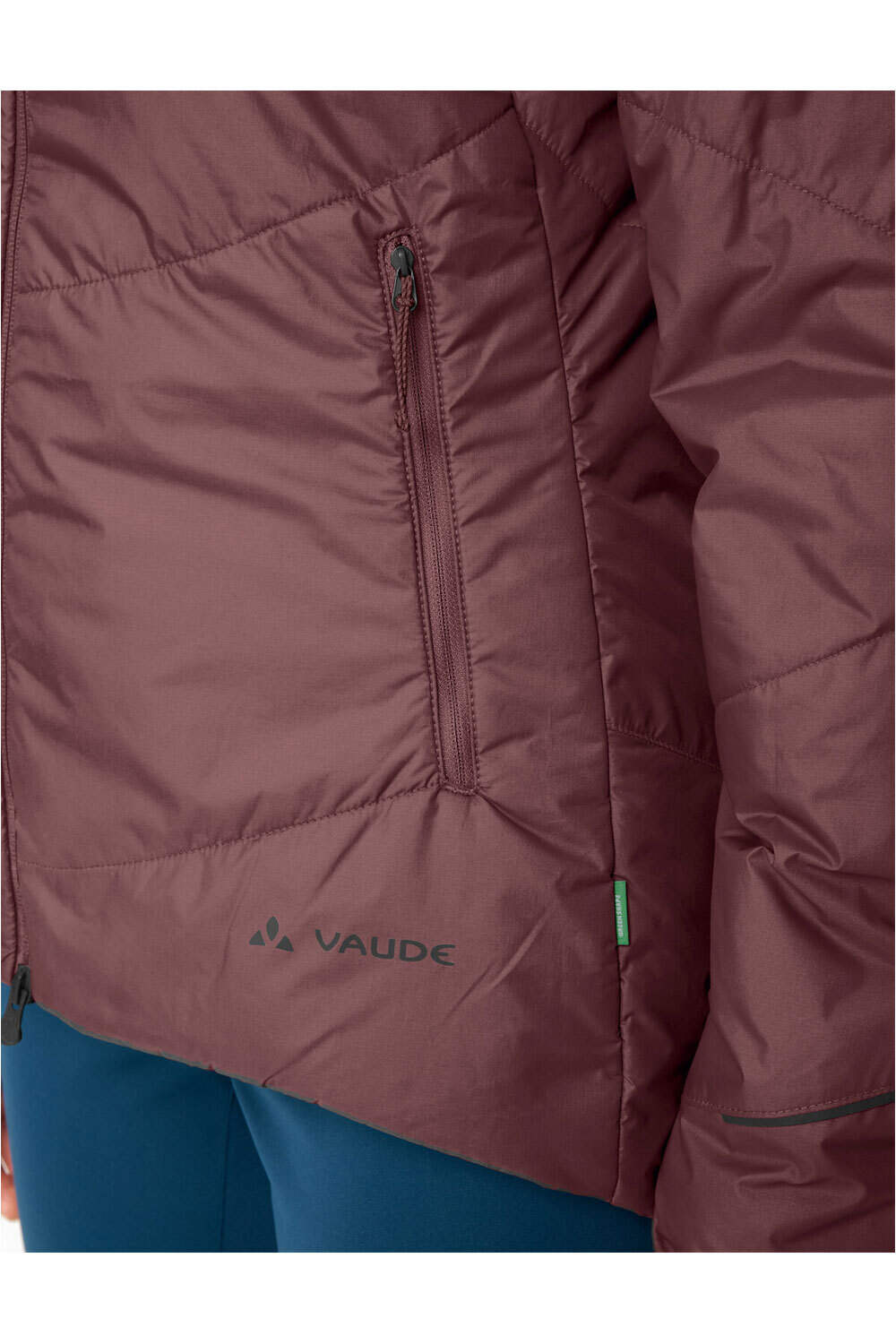 Vaude cortavientos ciclismo mujer Women's Wintry Insulation Jacket 03