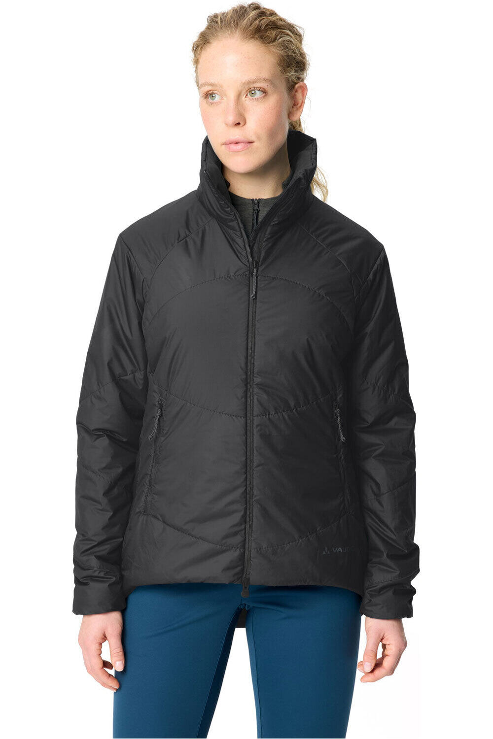 Vaude cortavientos ciclismo mujer Women's Wintry Insulation Jacket vista frontal