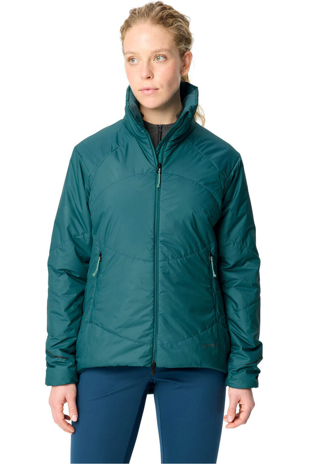 Vaude cortavientos ciclismo mujer Women's Wintry Insulation Jacket vista frontal