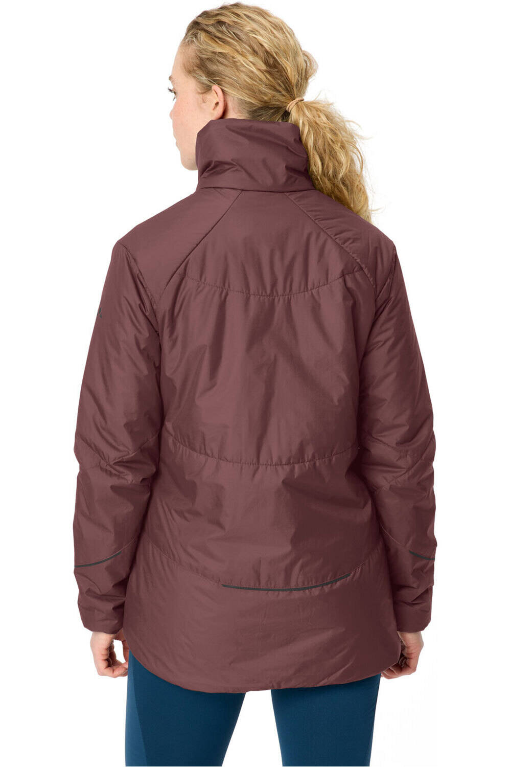 Vaude cortavientos ciclismo mujer Women's Wintry Insulation Jacket vista trasera